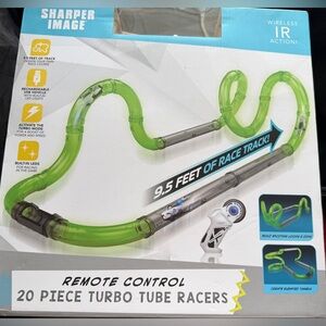 Sharper Image Green Turbo Tube Racers Set